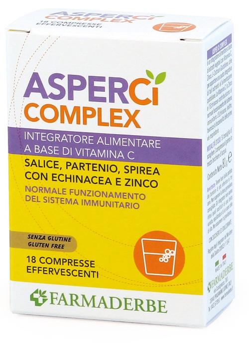ASPER CI COMPLEX 18 COMPRESSE EFFERVESCENTI - farmasorriso.com
