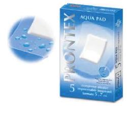 GARZA COMPRESSA PRONTEX AQUA PAD 5X7CM - farmasorriso.com