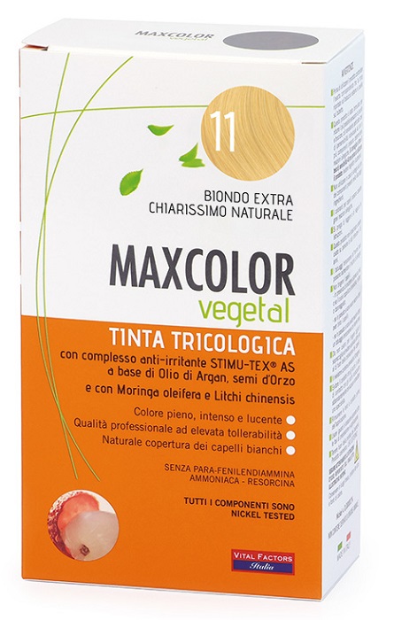MAX COLOR VEGETAL 11 TINTURA 140 ML - farmasorriso.com