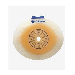 PLACCA PER ILEOSTOMIA E COLOSTOMIA SISTEMA A 2 PEZZI SENSURA CLICK FORO RITAGLIABILE 10-45MM FLANGIA 50MM 5 PEZZI - farmasorriso.com