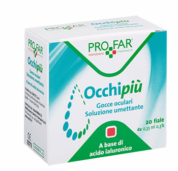 OCCHI PIU' GOCCE UMETTANTI 20FL DA 0,35 ML PROFAR - farmasorriso.com