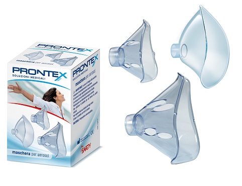 MASCHERA PEDIATRICA AEROSOL PRONTEX FAST LINE IN PLASTICA - farmasorriso.com