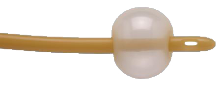 CATETERE FOLEY NELATON LATTICE RIVESTITO DI SILICONE CH 16 2 VIE 2 FORI PALLONCINO 15 ML CON VALVOLA ARANCIONE PER UOMO STERILE MONOUSO 10 PEZZI - farmasorriso.com