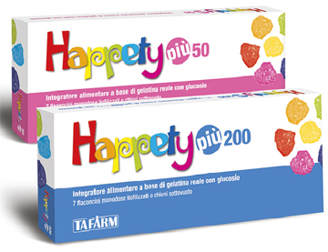 HAPPETY PIU 200 7 FLACONCINI 200 MG - farmasorriso.com