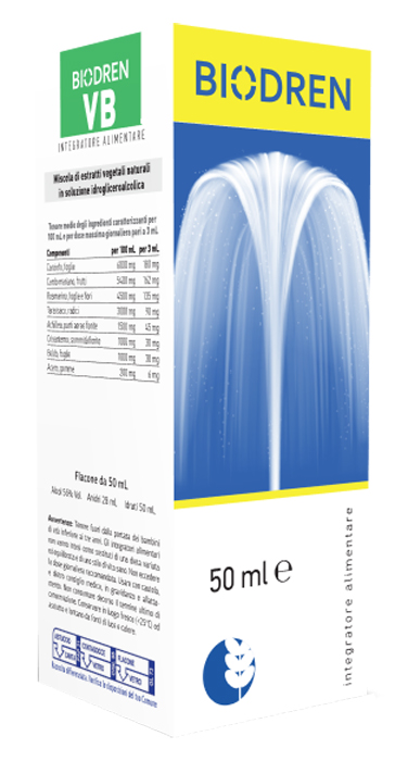 BIODREN VB 50 ML SOLUZIONE IDROALCOLICA - farmasorriso.com
