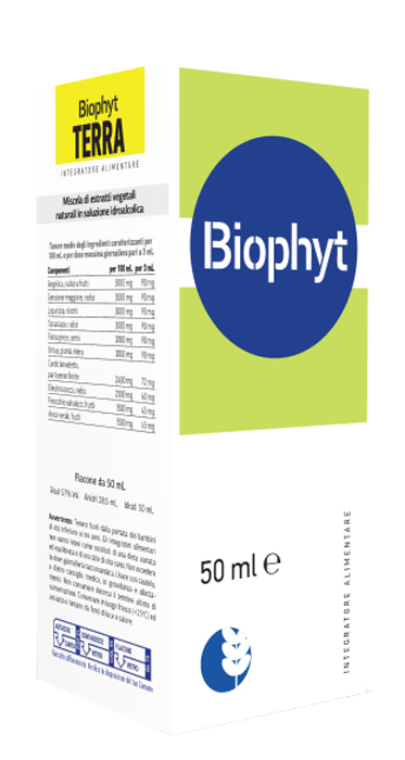 BIOPHYT TERRA 50 ML SOLUZIONE IDROALCOLICA - farmasorriso.com