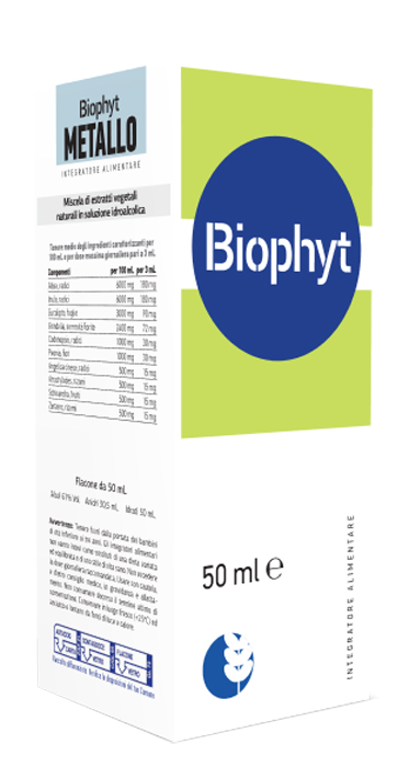 BIOPHYT METALLO 50 ML SOLUZIONE IDROALCOLICA - farmasorriso.com
