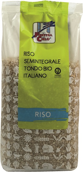FSC RISO SEMINTEGRALE TONDO BIO 1000 G - farmasorriso.com