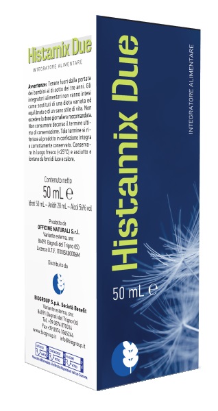 HISTAMIX DUE 50 ML SOLUZIONE IDROALCOLICA - farmasorriso.com