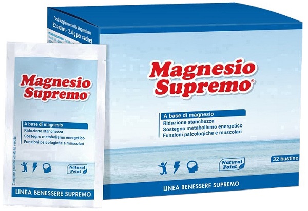 MAGNESIO SUPREMO 32 BUSTINE - farmasorriso.com