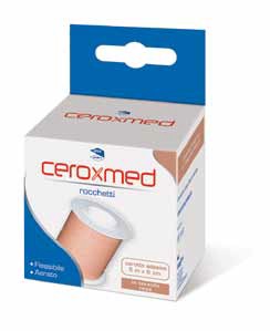 CEROTTO IN ROCCHETTO CEROXMED AERATO IN TESSUTO ROSA 500X5 CM 1 PEZZO - farmasorriso.com