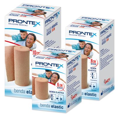 BENDA ELASTICA PRONTEX 8 CM - farmasorriso.com