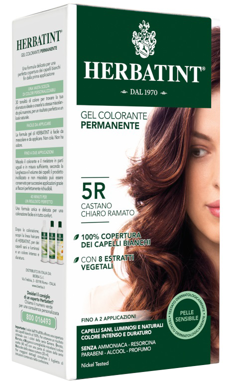 HERBATINT 5R CASTANO CHIARO RAMATO 150 ML - farmasorriso.com