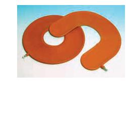 CUSCINO ANTIDECUBITO PNEUMATICO IN GOMMA ROSSA. LARGHEZZA DELLA CIAMBELLA 45CM - farmasorriso.com