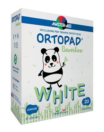 CEROTTO OCULARE PER ORTOTTICA ORTOPAD BIANCO JUNIOR 50 PEZZI - farmasorriso.com