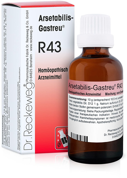 RECKEWEG R43 GOCCE 22 ML - farmasorriso.com