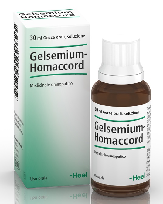HEEL GELSEMIUM HOMACCORD GOCCE 30 ML - farmasorriso.com