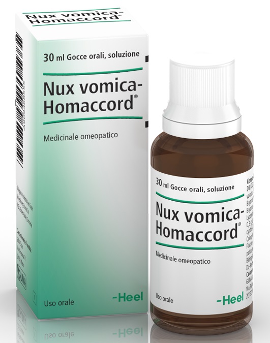 HEEL NUX VOMICA HOMACCORD GOCCE 30 ML - farmasorriso.com