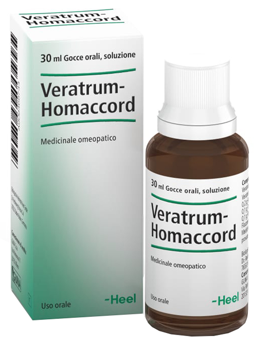 HEEL VERATRUM HOMACCORD GOCCE 30 ML - farmasorriso.com