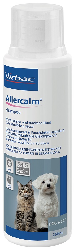ALLERCALM SHAMPOO CUTE SENSIBILE FLACONE 250 ML - farmasorriso.com