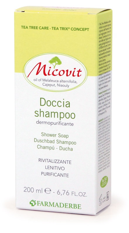 MICOVIT DOCCIA SHAMPOO 200 ML - farmasorriso.com
