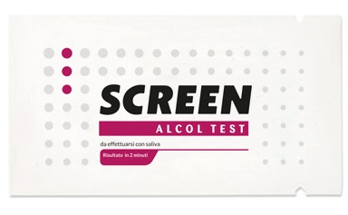 SCREEN ALCOL TEST SALIVA - farmasorriso.com