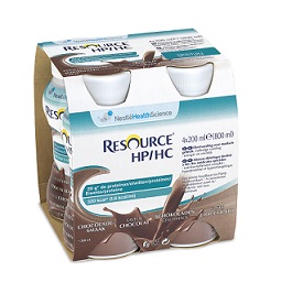 RESOURCE HP/HC CIOCCOLATO 4 BOTTIGLIE 200 ML - farmasorriso.com