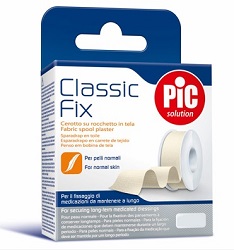 CEROTTO IN ROCCHETTO CLASSIC FIX WHITE 2,5X500 CM FUSTELLA - farmasorriso.com