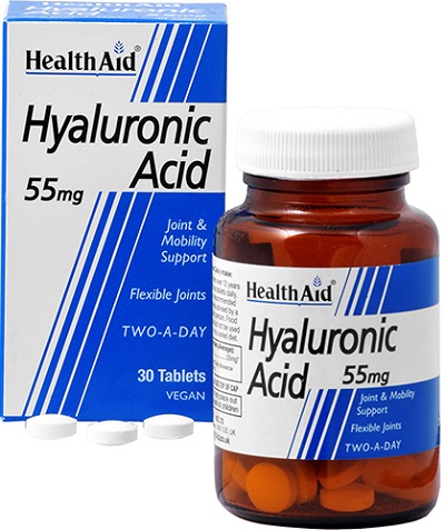 ACIDO IALURONICO HYALURONIC ACID 55MG 30 COMPRESSE - farmasorriso.com