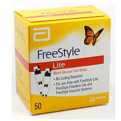 STRISCE MISURAZIONE GLICEMIA FREESTYLE LITE 50 PEZZI - farmasorriso.com