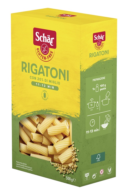 SCHAR RIGATONI 500 G - farmasorriso.com