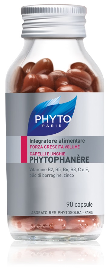 PHYTO PARIS PHYTOPHANERE INTEGRATORE ALIMENTARE CAPELLI/UNGHIE 90 CAPSULE NUOVA FORMULA ALLO ZINCO - farmasorriso.com