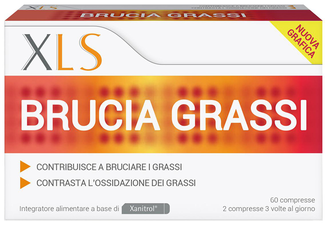 XLS BRUCIA GRASSI 60 COMPRESSE - farmasorriso.com