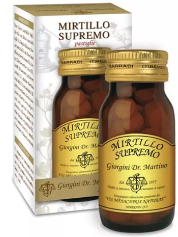 MIRTILLO SUPREMO 80 PASTIGLIE - farmasorriso.com
