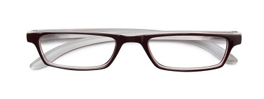 TWINS SILVER TRENDY OCCHIALE PREMONTATO MARRONE/BIANCO +2,50 - farmasorriso.com