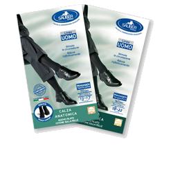 CALZA UOMO COTONE 140 DENARI GRANDE BLU - farmasorriso.com