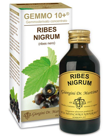 GEMMO 10+ RIBES NERO 100 ML LIQUIDO ANALCOLICO - farmasorriso.com