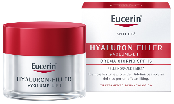 EUCERIN HYALURON FILLER VOLUME GIORNO PELLE NORMALE MISTA 50 ML - farmasorriso.com