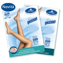 SAUBER CALZA AUTOREGGENTE 70 DENARI MAGLIA MICRORETE NEUTRO BEIGE 4 LINEA CLASSICA - farmasorriso.com