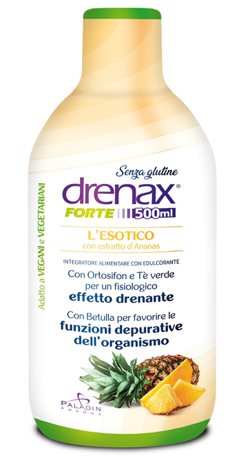 DRENAX FORTE L'ESOTICO CON ESTRATTO D'ANANAS 500 ML - farmasorriso.com