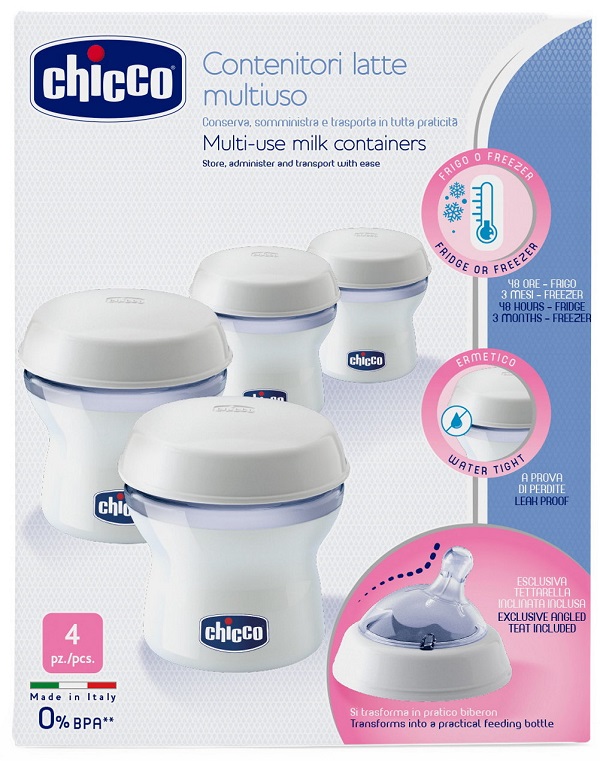 CHICCO CONTENITORE LATTE STEP UP NEW - farmasorriso.com