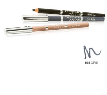 DEFENCE COLOR BIONIKE MATITA OCCHI KOHL & KAJAL 104 GRIS - farmasorriso.com