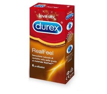 PROFILATTICO DUREX REALFEEL 6 PEZZI - farmasorriso.com