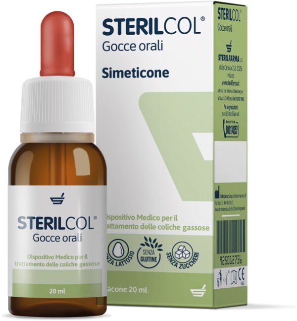 STERILCOL GOCCE ORALI SOSPENSIONE GASTROFUNZIONALE FLACONCINO 20 ML - farmasorriso.com