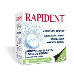 RAPIDENT COMPRESSE 32 PEZZI - farmasorriso.com