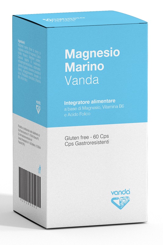 MAGNESIO MARINO VANDA 60 CAPSULE - farmasorriso.com