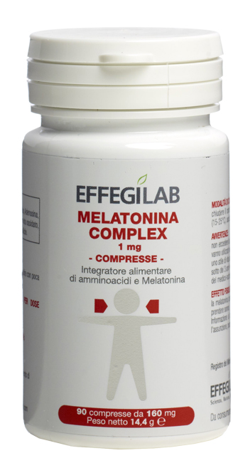 MELATONINA COMPLEX 1MG 90 COMPRESSE - farmasorriso.com