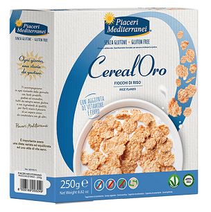 PIACERI MEDITERRANEI CEREALORO FIOCCHI DI RISO 250 G - farmasorriso.com