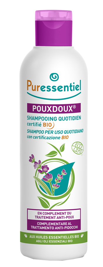 PURESSENTIEL SHAMPOO POUXDOUX ANTI-PIDOCCHI 200 ML - farmasorriso.com