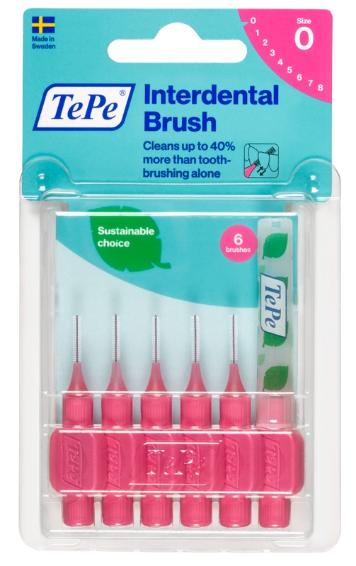 TEPE SCOVOLINO ROSA 0,4MM 6 PEZZI - farmasorriso.com